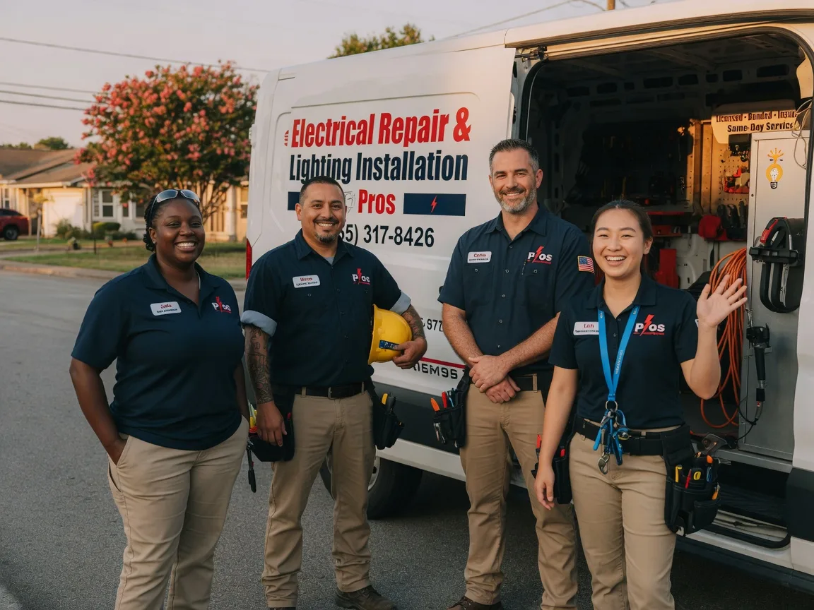Licensed Electrician company in Elmaton, TX